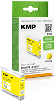 KMP B75Y cartucho de tinta 1 pieza(s) Compatible Amarillo