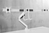 Neomounts NM-D775DX3WHITE uchwyt / stojak do monitorów 68,6 cm (27") Biały Biurko