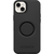 OtterBox Otter+Pop Coque pour iPhone 14 Plus, anti-chute, protection avec PopSockets PopGrip, supporte 3 x plus de chutes que la norme militaire, antimicrobien, Noir