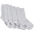 MINYMO 5077-100-27/30 Socke Unisex Crew-Socken Weiß 5 Paar(e)