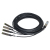 HPE X242 QSFP 4x10G SFP+ 3m DAC fibre optic cable SFP+ Black