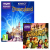 Microsoft Xbox 360 Slim 4GB + Kinect Adventures + Kinect Disneyland + Kinect Wifi Zwart