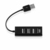 Ewent EW1123 hub de interfaz USB 2.0 480 Mbit/s Negro