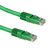 ACT 0.50m Cat6a UTP netwerkkabel Groen 0,50 m U/UTP (UTP)