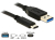DeLOCK 0.5m USB3.1-C/USB3.1-A câble USB 0,5 m USB 3.2 Gen 2 (3.1 Gen 2) USB A USB C Noir