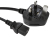Cables Direct UK - C13 0.5m Black Power plug type G C13 coupler