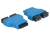 DeLOCK USB3.0/2xUSB3.0 2 x USB 3.0-A Fekete, Kék