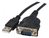 CUC Exertis Connect 040341 Serien-Kabel Schwarz 1 m USB Typ-A DB-9
