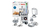 Bosch MC812S84 robot de cocina 1250 W 3,9 L Multicolor