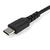 StarTech.com Cable de 2m de Carga USB C - de Carga Rápida y Sincronización USB 2.0 Tipo C a USB C para Portátiles - Revestimiento TPE de Fibra de Aramida M/M 60W Negro - iPad Pr...