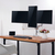 LogiLink BP0090 asztali TV konzol 68,6 cm (27") Rögzítőelemes Ezüst