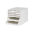 Styro 238-8403.05 Büro-Schubladenschrank Weiß Polystyrene