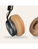 Ksix Retro2 Headset Bedraad en draadloos Hoofdband Oproepen/muziek Micro-USB Bluetooth Bruin