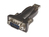 Microconnect USBADB9FC cambiador de género para cable RS232 USB A Negro