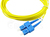 BlueOptics SFP3232BU50MK InfiniBand en Glasvezelkabel 50 m SC Geel