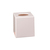 Taschentuchbox Kubus weiß Ideal für den Einsatz in Toilettenräumen und
