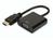 DIGITUS HDMI-Konverter HDMI-A -> VGA(D-Sub) schwarz