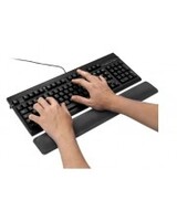 InLine Tastatur-Pad schwarz Gel Handballenauflage 464x60x23mm Schwarz