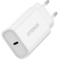 OtterBox Standard EU Wall Charger 30W - 1X USB-C 30W USB-PD Weiss - Ladegerät für Mobilgeräte / Netzteil mit Schnellladefunktion