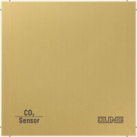 KNX CO2-Sensor, RT-Regler Messing/classic CO2 ME 2178 C