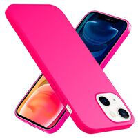 NALIA Neon Silicone Cover compatible with iPhone 13  Case, Intense Color Non-Slip Velvet Soft Rubber Coverage, Shockproof Colorful Skin Smooth Protector Thin Rugged Mobile Phone...