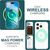NALIA Crystal Clear MagPower Cover compatible with iPhone 15 Pro Case [compatible with MagSafe], Transparent Anti-Scratch Hard Acryl Back & Silicone Frame, Non-Yellowing Lucid S...
