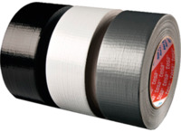 Gewebeband tesa® duct tape, 72 x 0.18 mm, Polyester, silber, 50 m, 4662 34SILBER