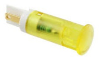 LED-Signalleuchte, 24 V (DC), gelb, 0.05 cd, Einbau-Ø 10 mm, LED Anzahl: 1