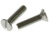 Senkkopfschraube, Schlitz, M4, Ø 7.5 mm, 8 mm, Stahl, verzinkt, DIN 963/ISO 2009