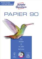 Avery-Zweckform PAPER Inkjet + Laser 2563 Univerzális nyomtatópapír, másolópapír DIN A4 90 g/m² 500 lap Fehér