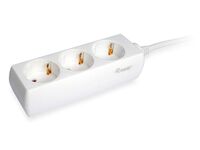 Power Extension 1.5 M 3 Ac Outlet(S) Indoor White