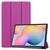 Tri-fold caster hard shell cover - Purple for Samsung Galaxy Tab S6 Lite Tablet-Hüllen