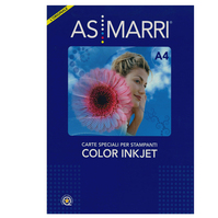 Carta Fotografica Color Inkjet AS Marri - A4 - 150 g - Lucida - 8298 (Bianco Con