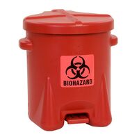 PE safety disposal can for biohazardous waste
