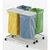 Recyclable waste sack stand without lid