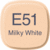 Marker E51 Milky White