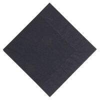Duni Lunch Napkin in Black Made of Paper with 3 Ply Recyclable 330mm