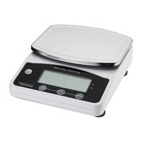 Weighstation Electronic Platform Scale Made with a Removable Platform 3kg