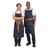 Whites Chefs Clothing Southside Blue Polycotton Bistro Apron - Adjustable Neck