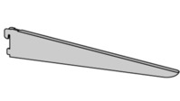 U-Konsole ELEMENT-SYSTEM silb. 270mm 55kg für Opo-Nr.52.404