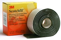 3M™ Scotchfil™ Buthyl-Kautschuk-Band, selbstverschweißend, Schwarz, 38 mm x 1,5 m, 3 mm