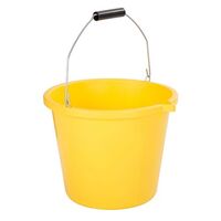 13L Yellow Builder's Bucket