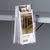 Brochure Hanger / Wire Brochure Holder / Multi-section Leaflet Hanger / Shelving Leaflet Holder / Double Sided Leaflet Dispenser "Tigris" | ⅓ A4 (DL)
