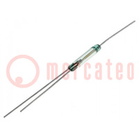 Reedcontact; Bereik: 20÷25AT; Pschak: 3W; Ø2,54x14mm; Cont: SPDT