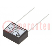 Kondensator: Polypropylen; 0,22uF; 450VDC; 15mm; ±2%; -25÷85°C; THT