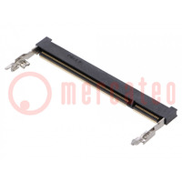 Connettore: DDR1; SO DIMM; orizzontali; SMT; PIN: 200; 4mm; 2,5V