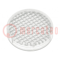 Filter voor reflector; transparante; 2450.5100