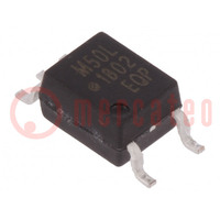 Optocoupler; SMD; Ch: 1; OUT: transistor; 3.75kV; 1Mbps; SO5; 20kV/μs