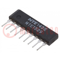 IC: operational amplifier; Ch: 2; SIP9; ±18VDC