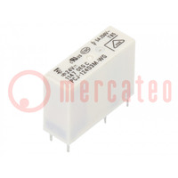 Relay: electromagnetic; SPST-NO; Ucoil: 24VDC; 5A; 5A/250VAC; PCJ